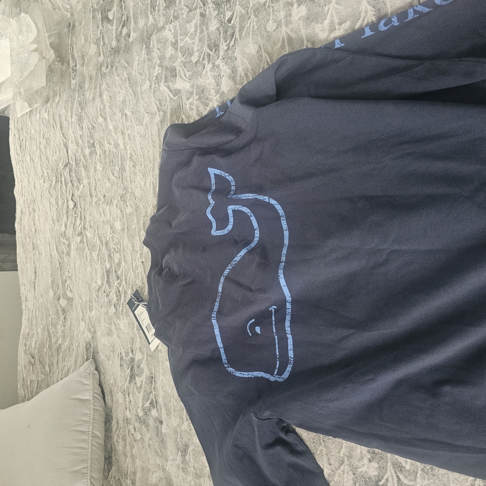 Blue Whale Logo Long Sleeve Shirt